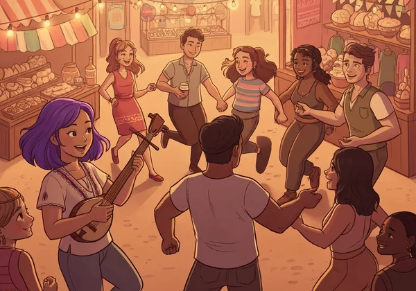 Juego global de charadas con jugadores diversos