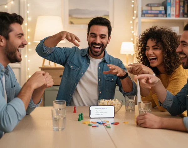 Configuração de rodada de mímica